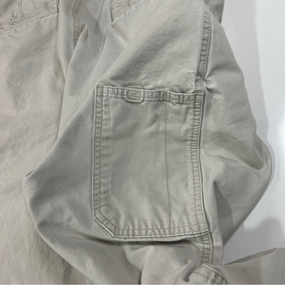 Columbia Pants Men’s 34 Khaki Casual Activewear Outdoor Hike Camp Zipper Pockets - Picture 9 of 14